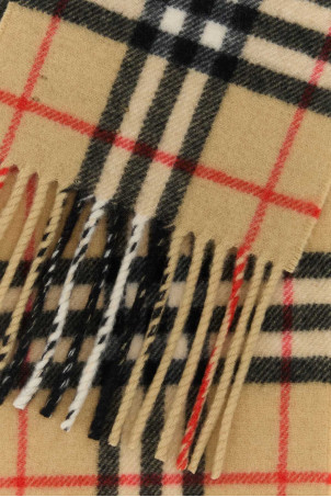 Embroidered cashmere scarf BURBERRY (8113377)