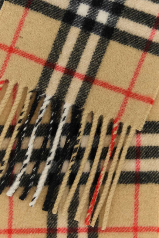 Embroidered cashmere scarf BURBERRY (8113377)