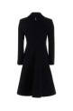 Black wool and cashmere coat Black ALEXANDER MCQUEEN (842822QKABR)