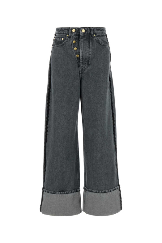 Black denim jeans GANNI (A1100030)