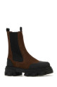 Two-tone suede boots GANNI (B1010092)