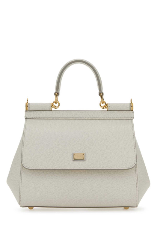 White leather medium Sicily handbag DOLCE & GABBANA (BB6003B1001)
