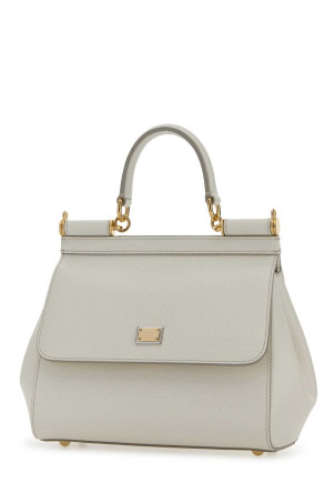 White leather medium Sicily handbag DOLCE & GABBANA (BB6003B1001)