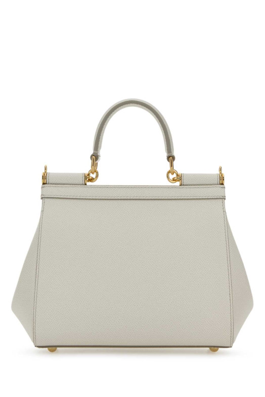 White leather medium Sicily handbag DOLCE & GABBANA (BB6003B1001)