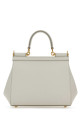 White leather medium Sicily handbag DOLCE & GABBANA (BB6003B1001)