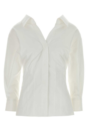 White poplin shirt White GIVENCHY (BW61JH1634)