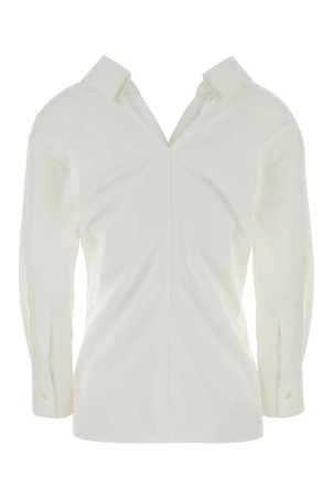 White poplin shirt White GIVENCHY (BW61JH1634)