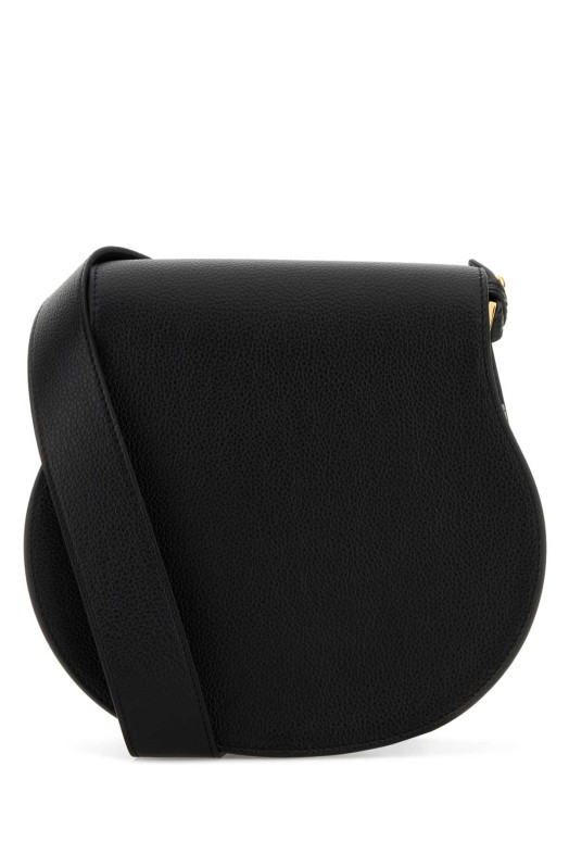 Black leather Marcie crossbody bag CHLOE (CHC24AS679I31)