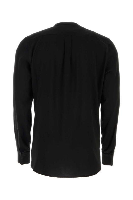 Black crepe shirt Black DOLCE & GABBANA (G5LF8TFUMVS)