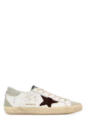 White leather Superstar sneakers GOLDEN GOOSE DELUXE BRAND (GWF00102F004336)