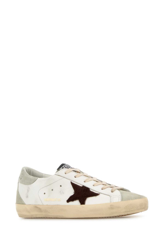 White leather Superstar sneakers GOLDEN GOOSE DELUXE BRAND (GWF00102F004336)