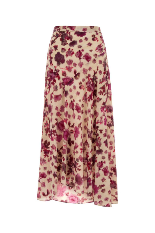 Printed stretch silk Sakura skirt ISABEL MARANT (JU0012FBD1J11I)