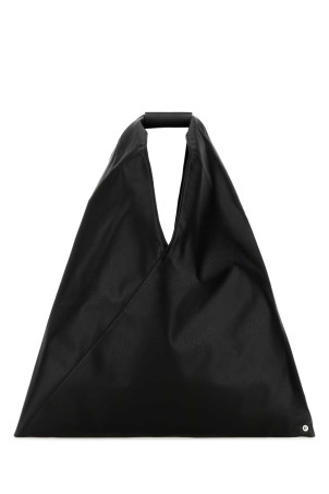 Black synthetic leather Japanese shoulder bag MM6 MAISON MARGIELA (S54WD0039P8396)