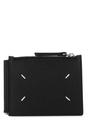 Black leather card holder MAISON MARGIELA (SA1UI0018P4745)