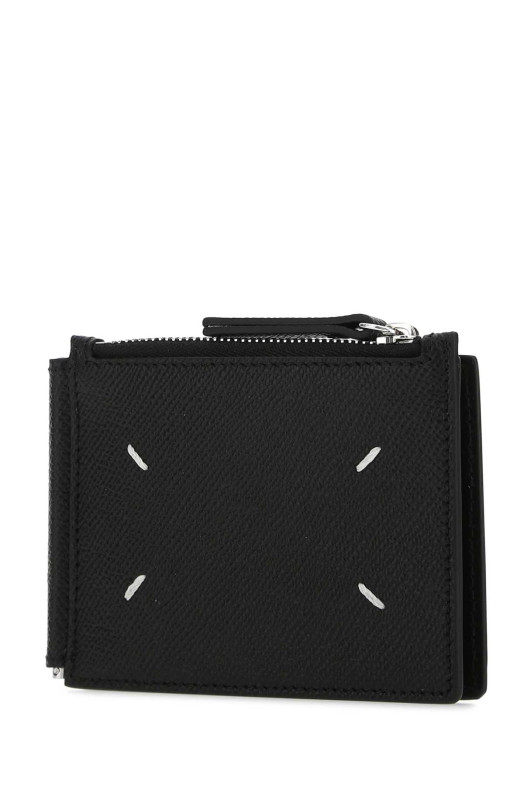 Black leather card holder MAISON MARGIELA (SA1UI0018P4745)