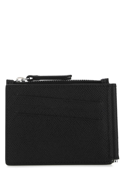 Black leather card holder MAISON MARGIELA (SA1UI0018P4745)