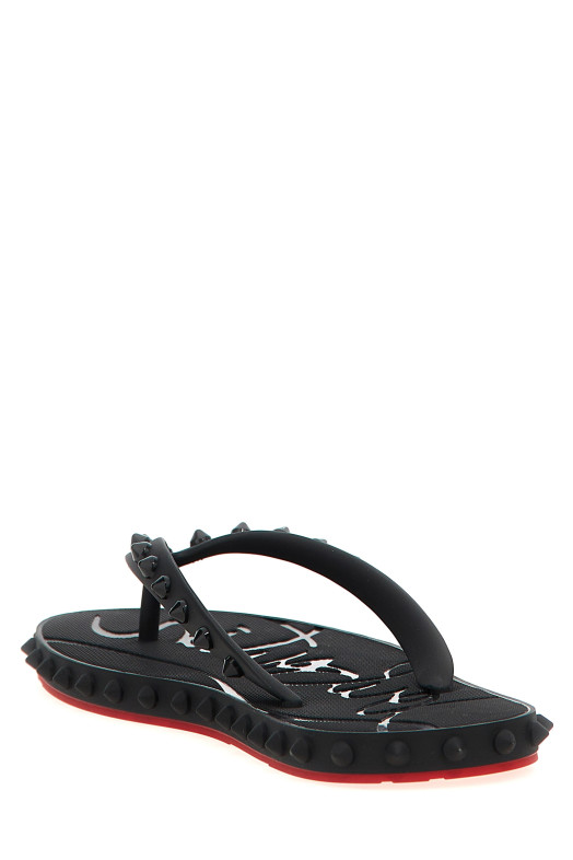 'Super Loubi' sandals Black