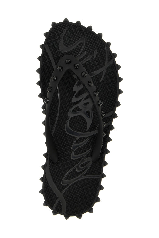 'Super Loubi' sandals Black