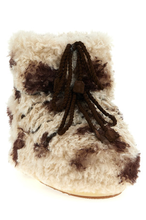 'Icon Low Curly Light' ankle boots Multicolor