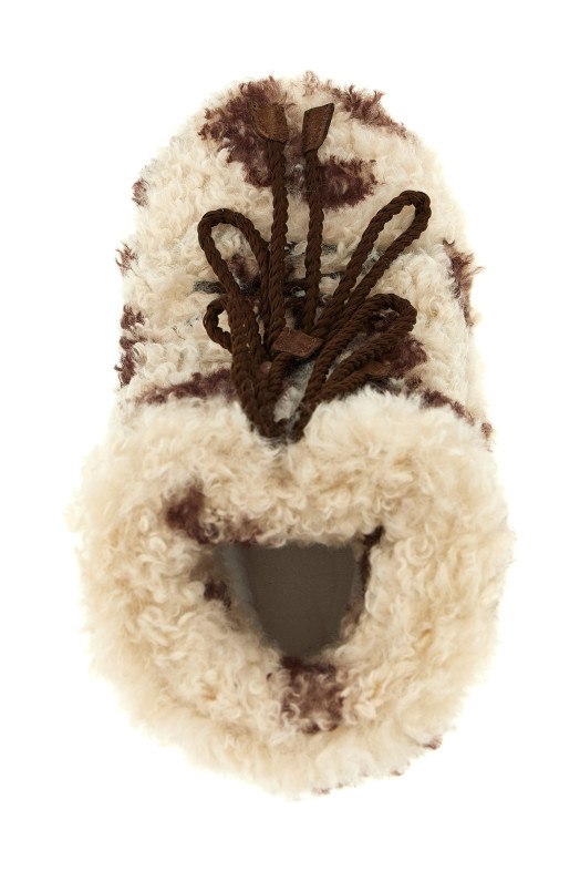 'Icon Low Curly Light' ankle boots Multicolor