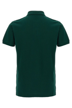 Logo polo shirt Green