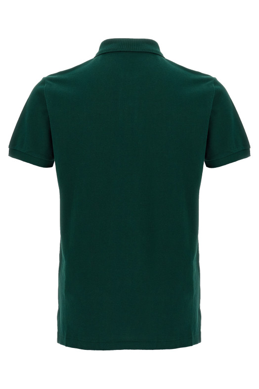 Logo polo shirt Green