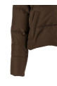 Pongé tec down jacket Brown