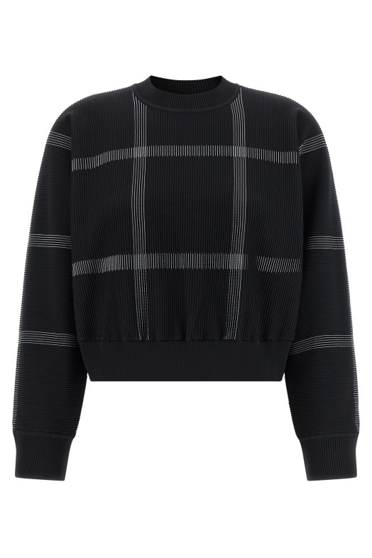 'Crossing Knit' sweater Black