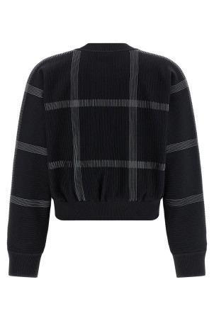 'Crossing Knit' sweater Black