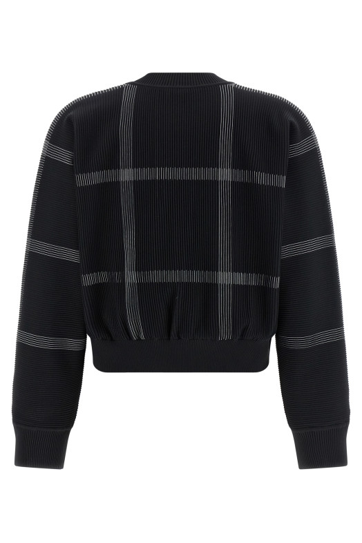 'Crossing Knit' sweater Black
