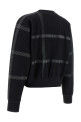 'Crossing Knit' sweater Black