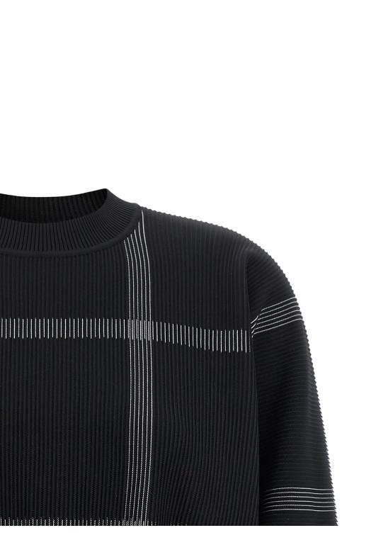 'Crossing Knit' sweater Black