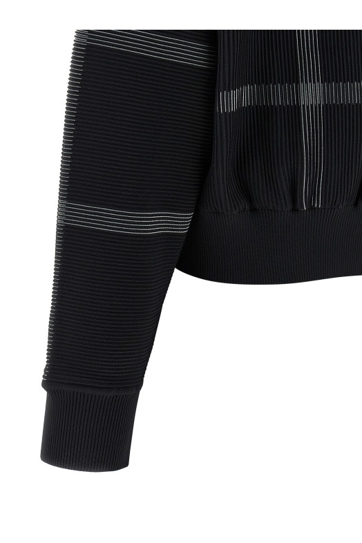 'Crossing Knit' sweater Black