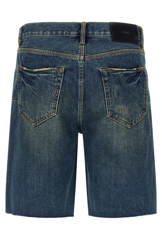 'P059 Vintage Mid' bermuda shorts Blue