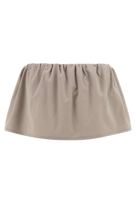 Old twill skirt Gray