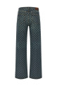 GG jacquard jeans Blue