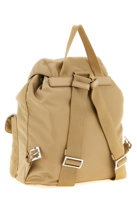 Re-Nylon Small Backpack Brown