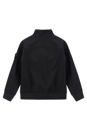 Logo badge jacket Black