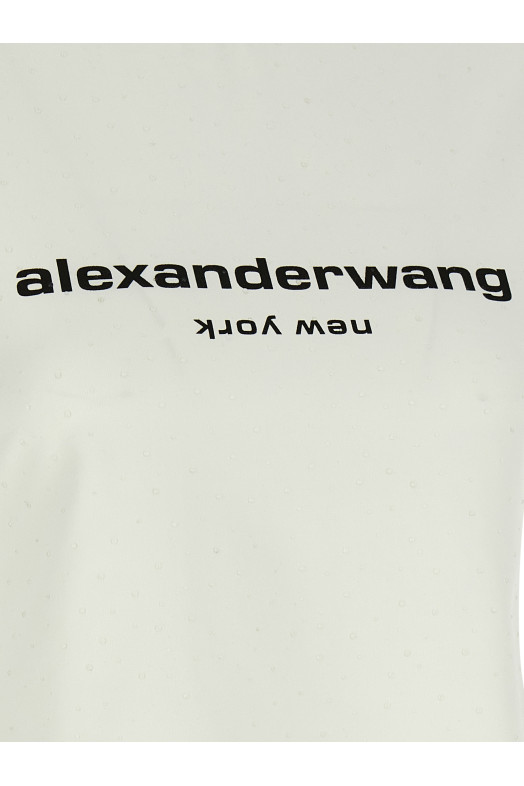 'Logo Baby Tee' T-shirt White