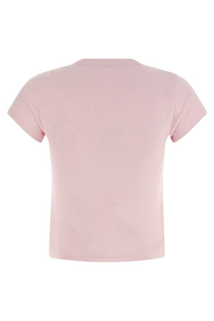 'Logo Baby Tee' T-shirt Pink