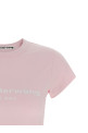 'Logo Baby Tee' T-shirt Pink