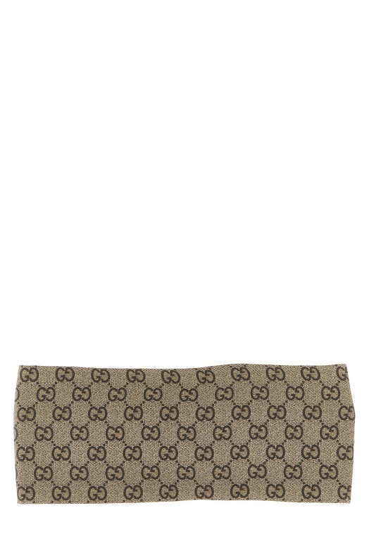 'GG' headband Beige