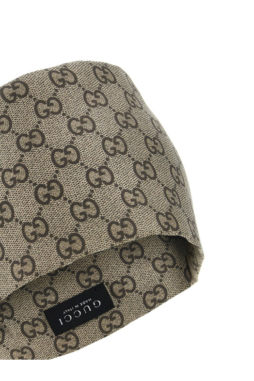 'GG' headband Beige
