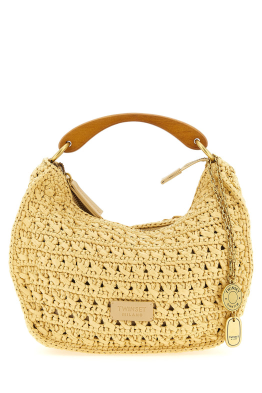 'Croissant' handbag Beige