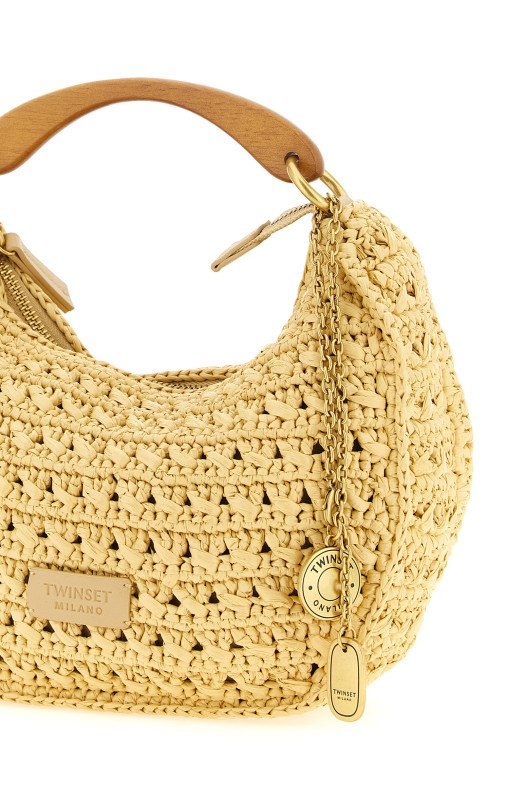 'Croissant' handbag Beige