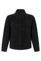 Fiore suede jacket Black