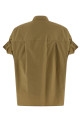Adjustable sleeve turn-up shirt Green