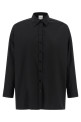 Adjustable sleeve turn-up shirt Black