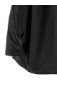 Adjustable sleeve turn-up shirt Black