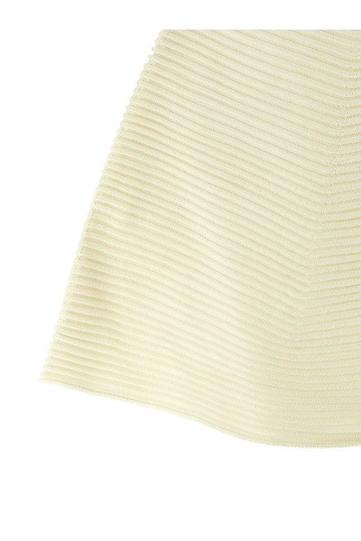 'Corrugated Knit' dress Yellow